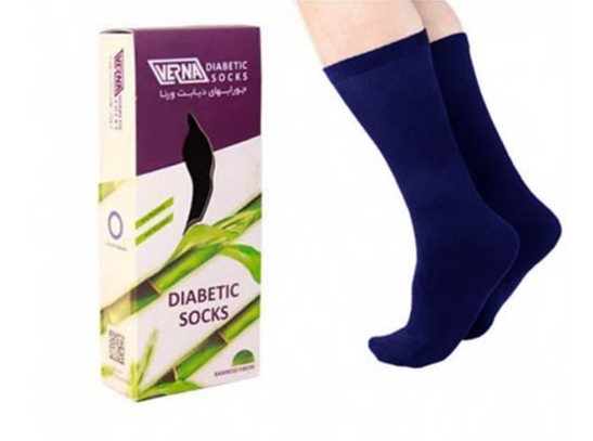 جوراب مخصوی پای بیماران دیابتی ورنا-بانوان